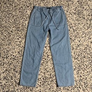 Volcom Women’s Baggy Leg 90s 2000s Style Drawstring  Stretch Waist Jeans Small